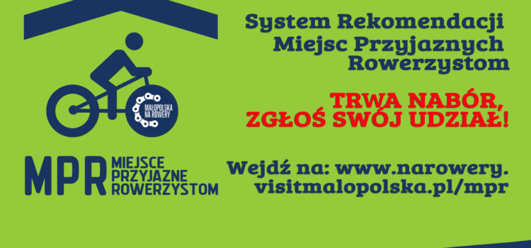 Organizator Systemu Rekomendacji Miejsc Przyjaznych Rowerzystom – Województwo Małopolskie